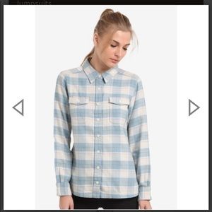 NWT Patagonia Fjord Flannel Boxwood Plaid Shirt